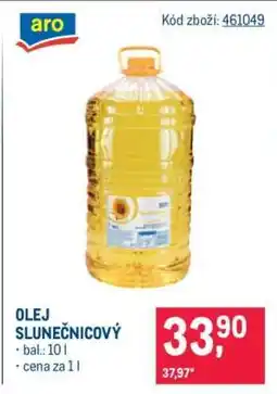 Makro Olej slunečnicový nabídka