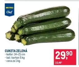 Makro Cuketa zelená nabídka