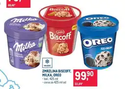 Makro ZMRZLINA BISCOFF, MILKA, OREO nabídka