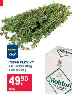 Makro TYMIÁN ČERSTVÝ nabídka