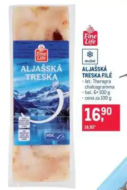 Makro Aljašská treska filé nabídka