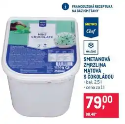 Makro SMETANOVÁ ZMRZLINA MÁTOVÁ S ČOKOLÁDOU nabídka