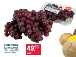 Makro Hrozny tmavé extra sladké nabídka