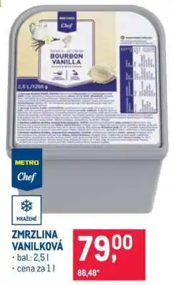 Makro Zmrzlina vanilková nabídka