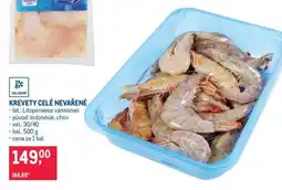 Makro Krevety celé nevařené nabídka