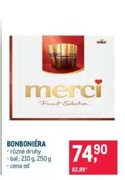 Makro BONBONIÉRA nabídka