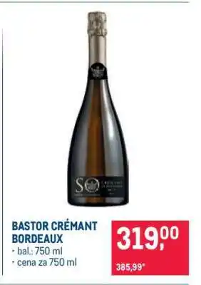 Makro BASTOR CRÉMANT BORDEAUX nabídka
