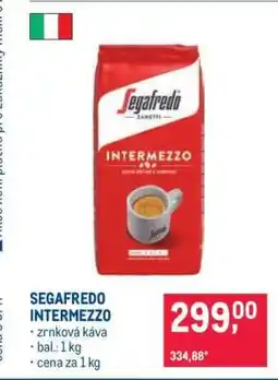 Makro Segafredo Intermezzo nabídka