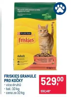 Makro Friskies granule pro kočky nabídka