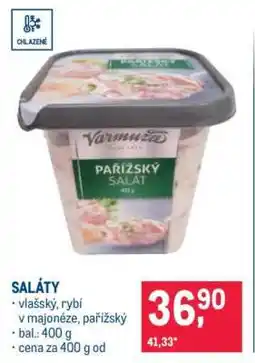 Makro Saláty nabídka