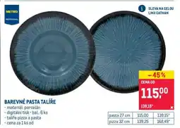 Makro BAREVNÉ PASTA TALÍŘE nabídka