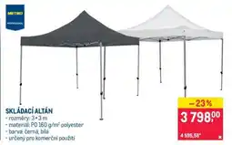 Makro SKLÁDACÍ ALTÁN nabídka