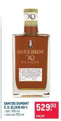 Makro Santos Dumont X. O. Elixir 40 % nabídka