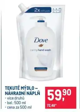 Makro Tekuté mýdlo – náhradní náplň nabídka