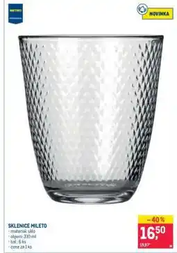 Makro SKLENICE MILETO nabídka