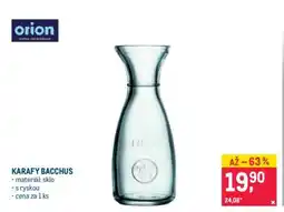 Makro KARAFY BACCHUS nabídka