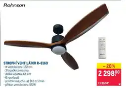 Makro STROPNÍ VENTILÁTOR R-8160 nabídka