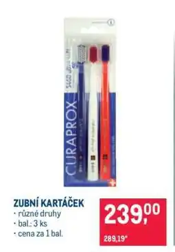 Makro Zubní kartáček nabídka
