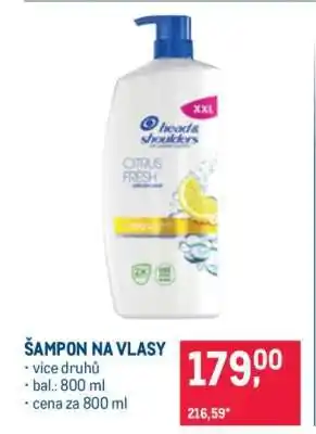Makro Šampon na vlasy nabídka