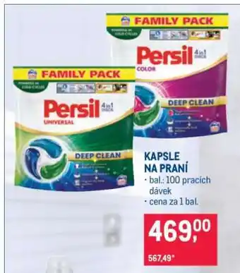 Makro KAPSLE NA PRANÍ nabídka