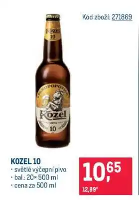 Makro KOZEL 10° nabídka