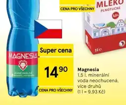 Tesco Magnesia nabídka