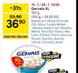 Tesco Gervais XL nabídka