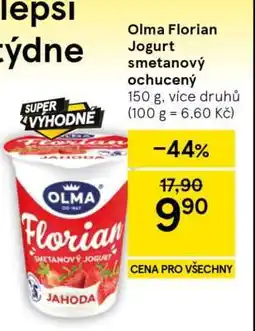 Tesco Olma Florian Jogurt smetanový ochucený nabídka