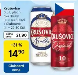 Tesco Krušovice nabídka