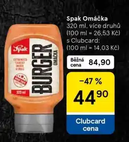 Tesco Spak Omáčka nabídka