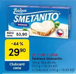 Tesco Želetava Smetanito nabídka
