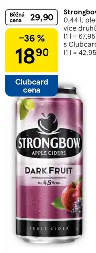 Tesco Strongbow Dark Fruit nabídka