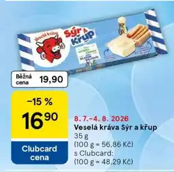Tesco Veselá kráva Sýr a Křup nabídka