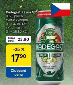 Tesco Radegast Rázná 10 nabídka