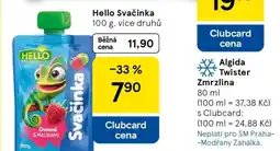 Tesco HELLO Svačinka nabídka