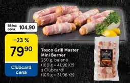 Tesco Tesco Grill Master Mini Berner nabídka