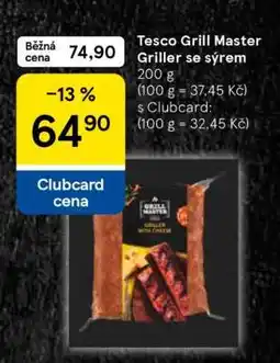 Tesco Tesco Grill Master Griller se sýrem nabídka