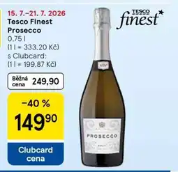 Tesco Tesco Finest Prosecco nabídka