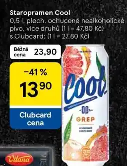 Tesco Staropramen Cool nabídka