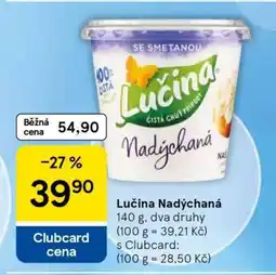 Tesco Lučina Nadýchaná nabídka