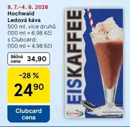 Tesco HOCHWALD ledová káva nabídka
