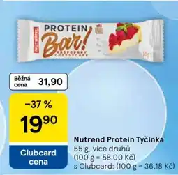 Tesco Nutrend Protein Tyčinka nabídka
