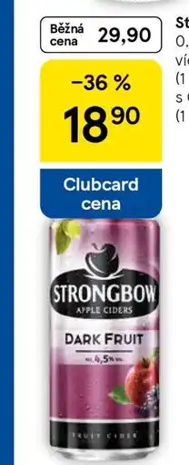 Tesco Strongbow Dark Fruit nabídka