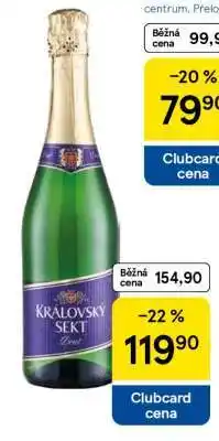 Tesco Královský Sekt Brut nabídka