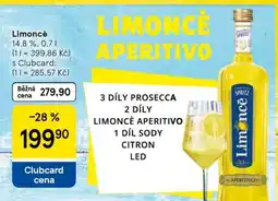 Tesco LIMONCÈ APERITIVO nabídka