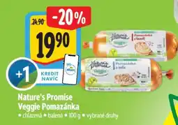 Albert Nature's Promise Veggie Pomazánka nabídka
