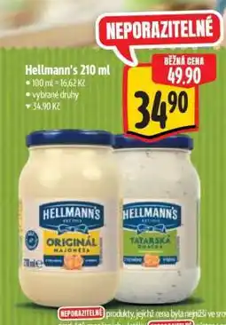 Albert Hellmann’s 210 ml nabídka