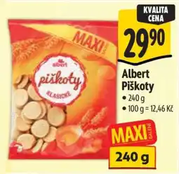 Albert Albert Piškoty nabídka