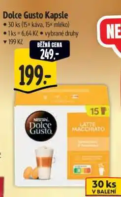 Albert Dolce Gusto kapsle nabídka
