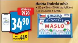 Albert Madeta Jihočeské máslo nabídka